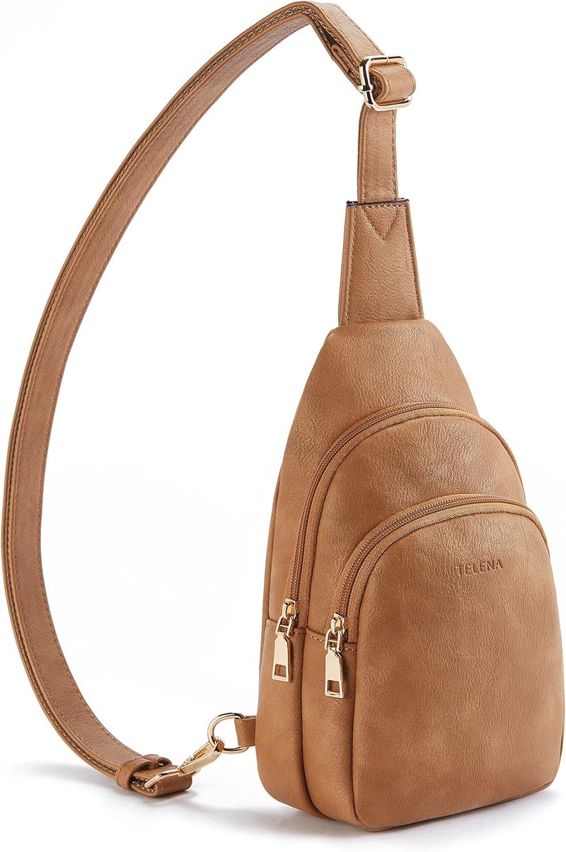 Telena Crossbody Bags for Women Leather Cross Body Sling Bag for Woman Travel - Image 1